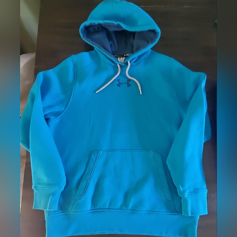 Under Armour Mens Size Large Blue Hoodie